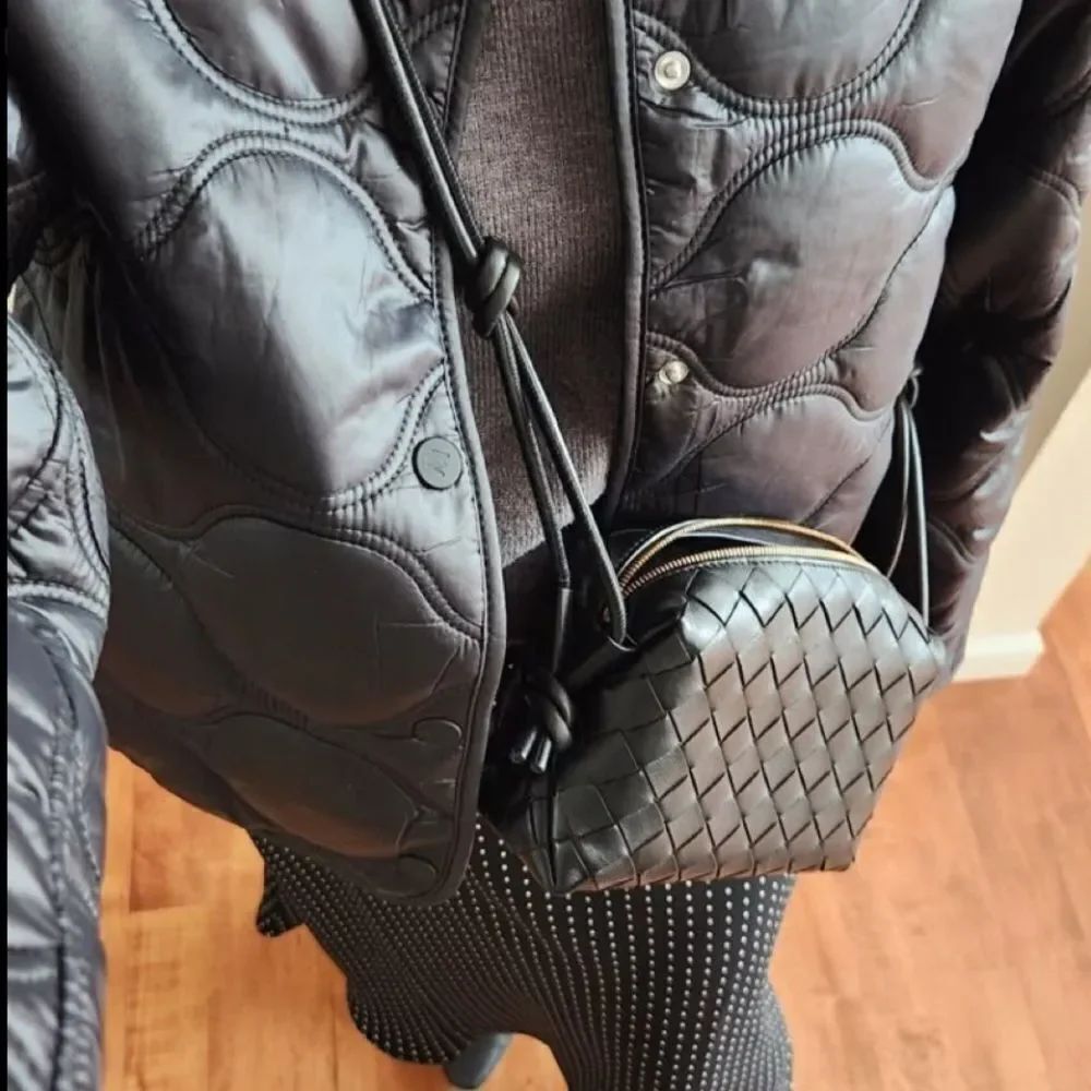 Nordstrom Black Quilted Crossbody Bag